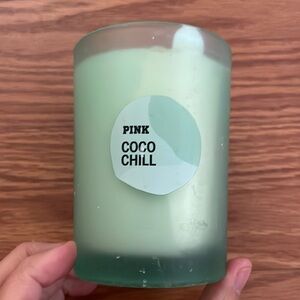Pink Coco Chill candle NWT